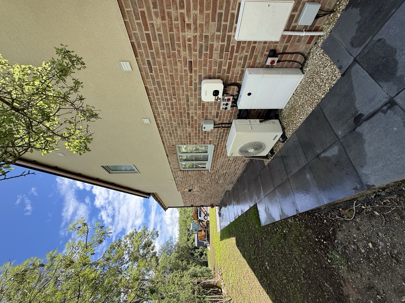 External services — heat pump and utilities